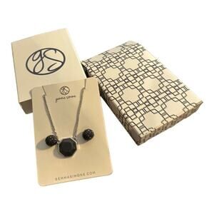 Gemma Simone Necklace and Earrings Set